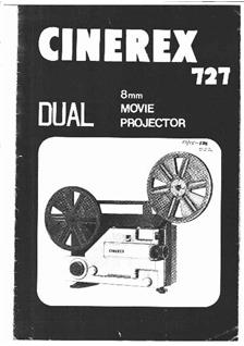 Cinerex 727 Dual manual. Camera Instructions.